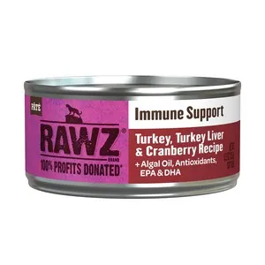 24/5.5oz Rawz Immune Turkey & Tky Liver - Food